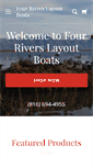 Mobile Screenshot of fourriverslayoutboats.com